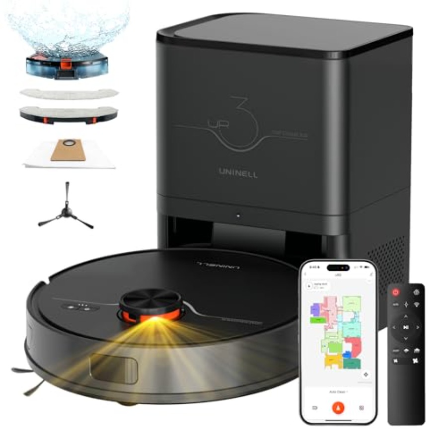 Smart Home Robot - Robot Vacuum UR3 untuk pembersihan rumah,