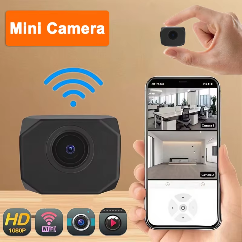 Smart Home Camera - Kamera Keamanan WiFi 4K HD untuk