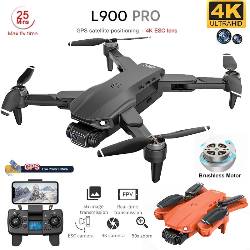 Smart Home Camera - L900 Pro Drone mainan kamera ganda