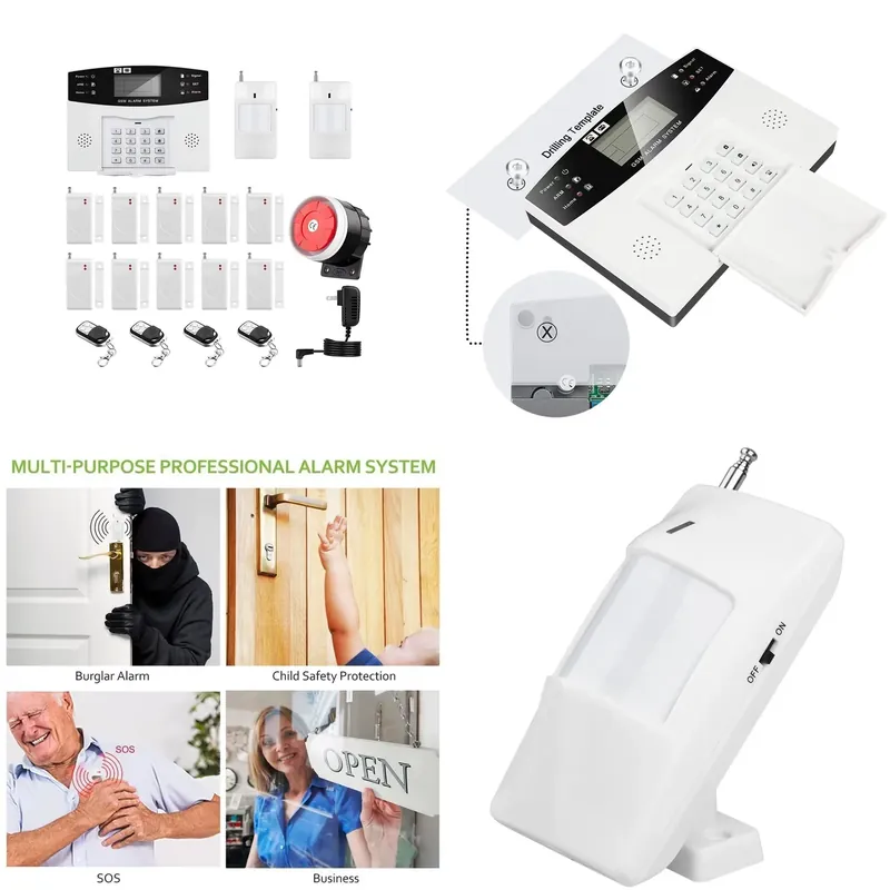 Smart Home Remote - Kit Alarm Pencuri Rumah Sistem Alarm