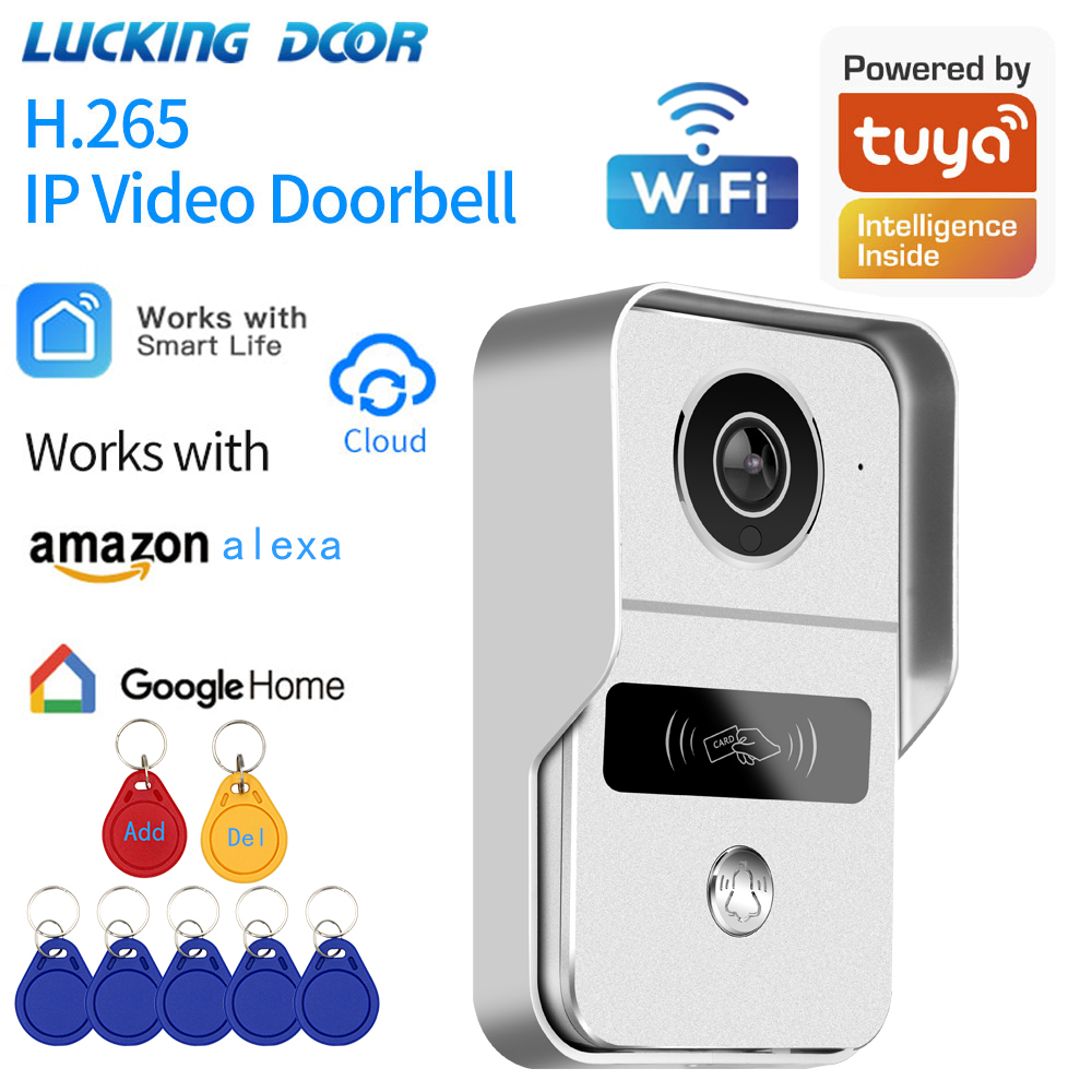 Smart Home Battery Camera - Tuya bel pintu 1080P cerdas, kamera