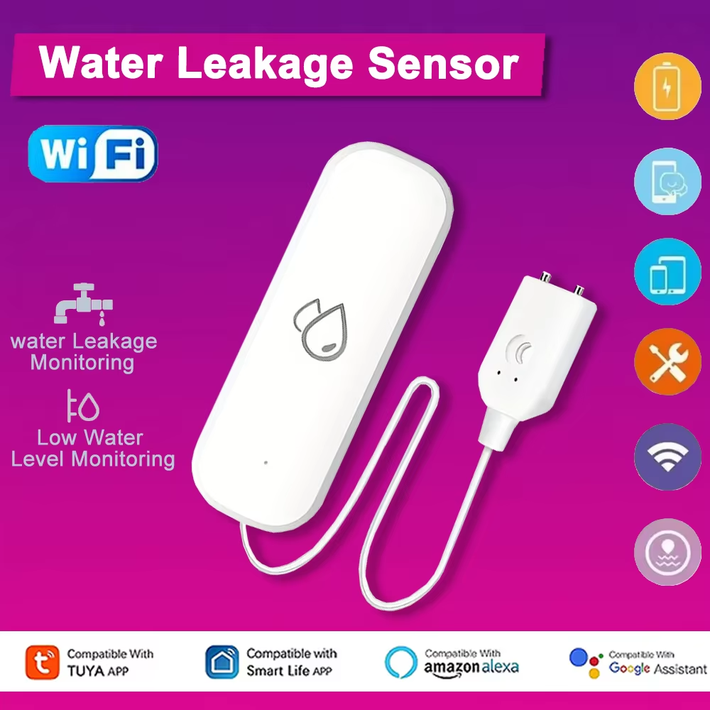 Smart Home News - Sensor Alarm Kebocoran Air WiFi Tuya,