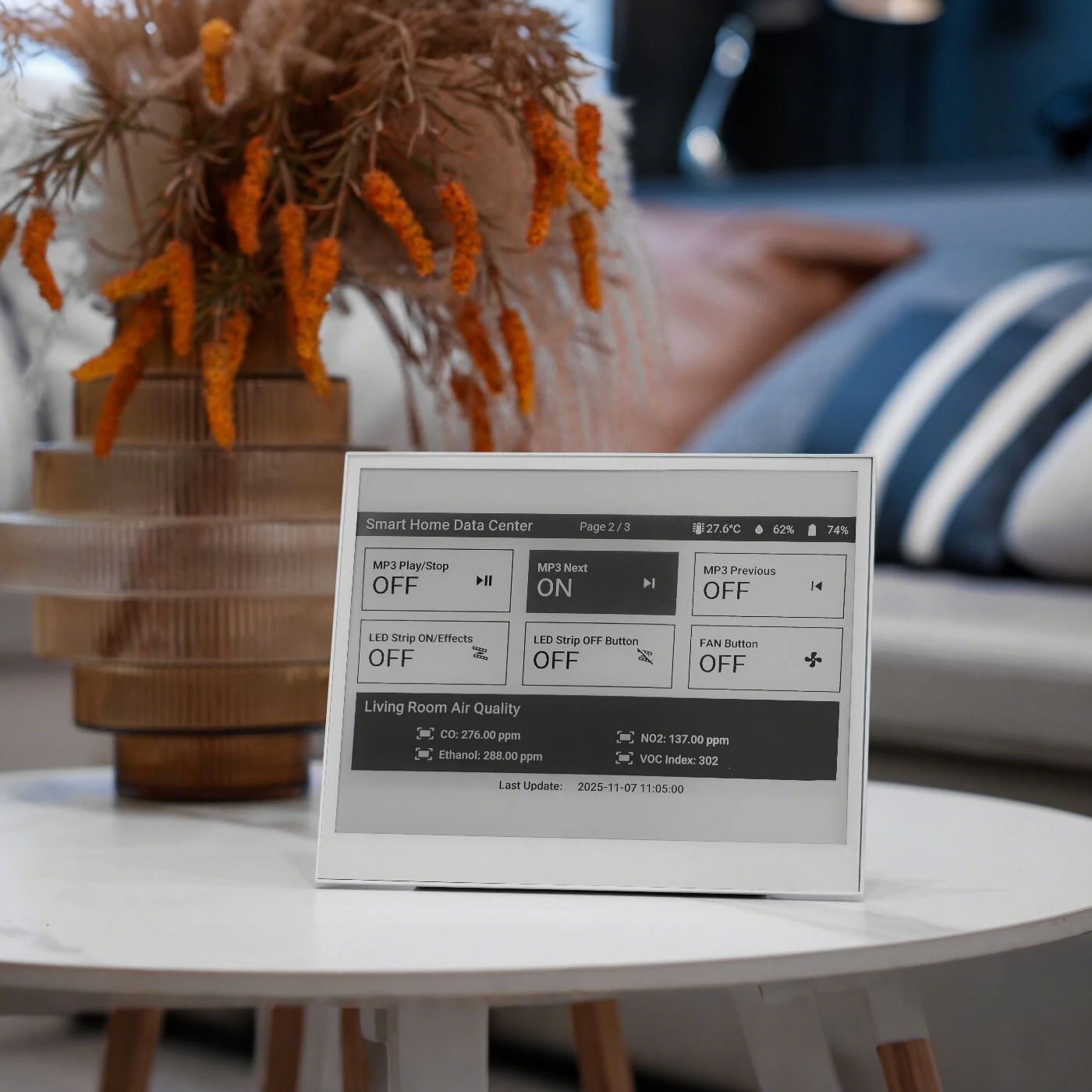 Smart Home Open Source - Layar Sentuh EPaper 10,3 inci Open