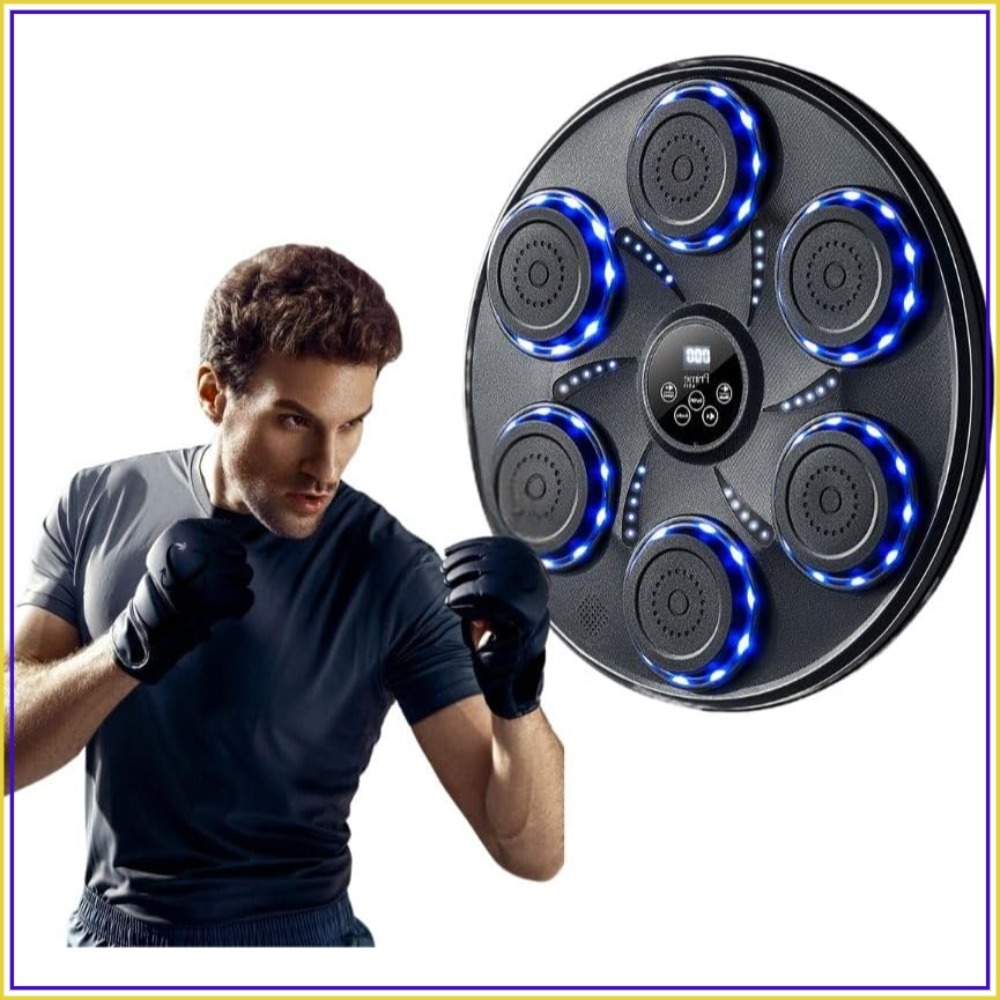 Smart Home Gym - Mesin Tinju Musik Pintar dengan Sarung