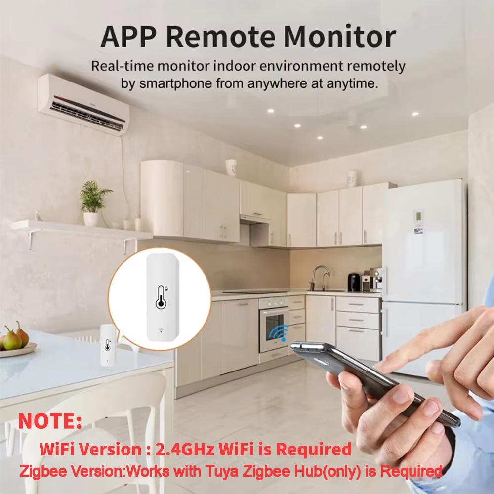 Sensor Suhu Kelembaban WiFi Zi - Smart Home News ulasan dan harga