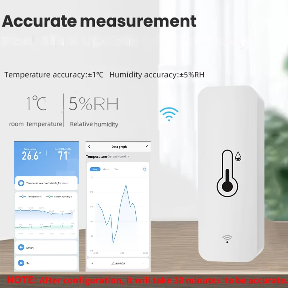 Sensor Suhu Kelembaban WiFi Zi - Smart Home News ulasan dan harga