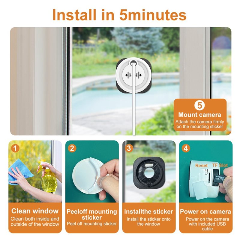 [LXYA68Z!] Kamera Jendela Keam - Smart Home Windows App ulasan dan harga