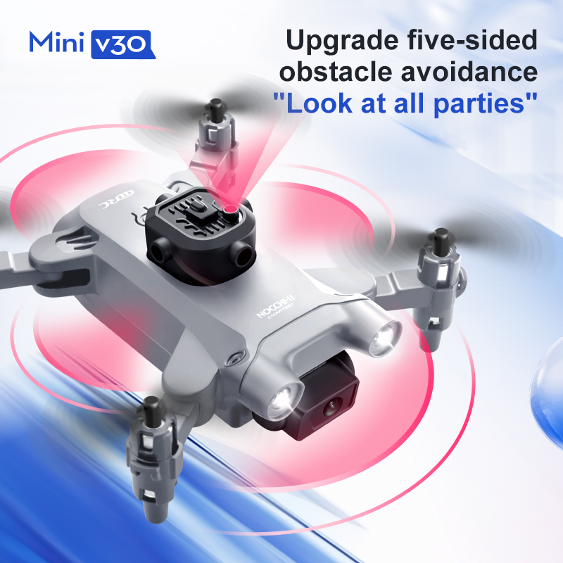 Drone FPV Mini V30 WiFi, Quadc - Smart Home Camera ulasan dan harga