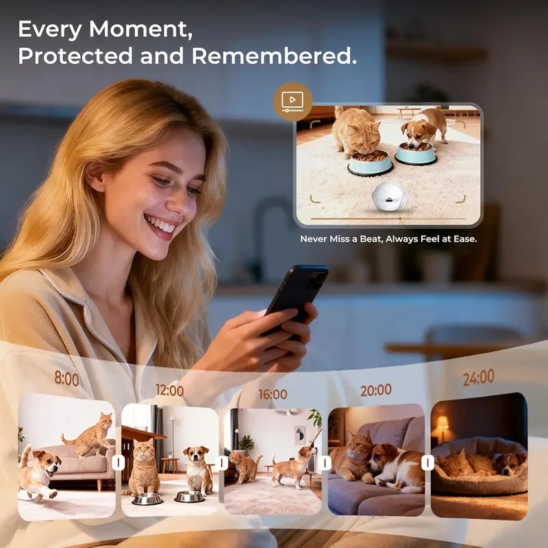 Kamera Robot Hewan Peliharaan  - Smart Home Robot ulasan dan harga