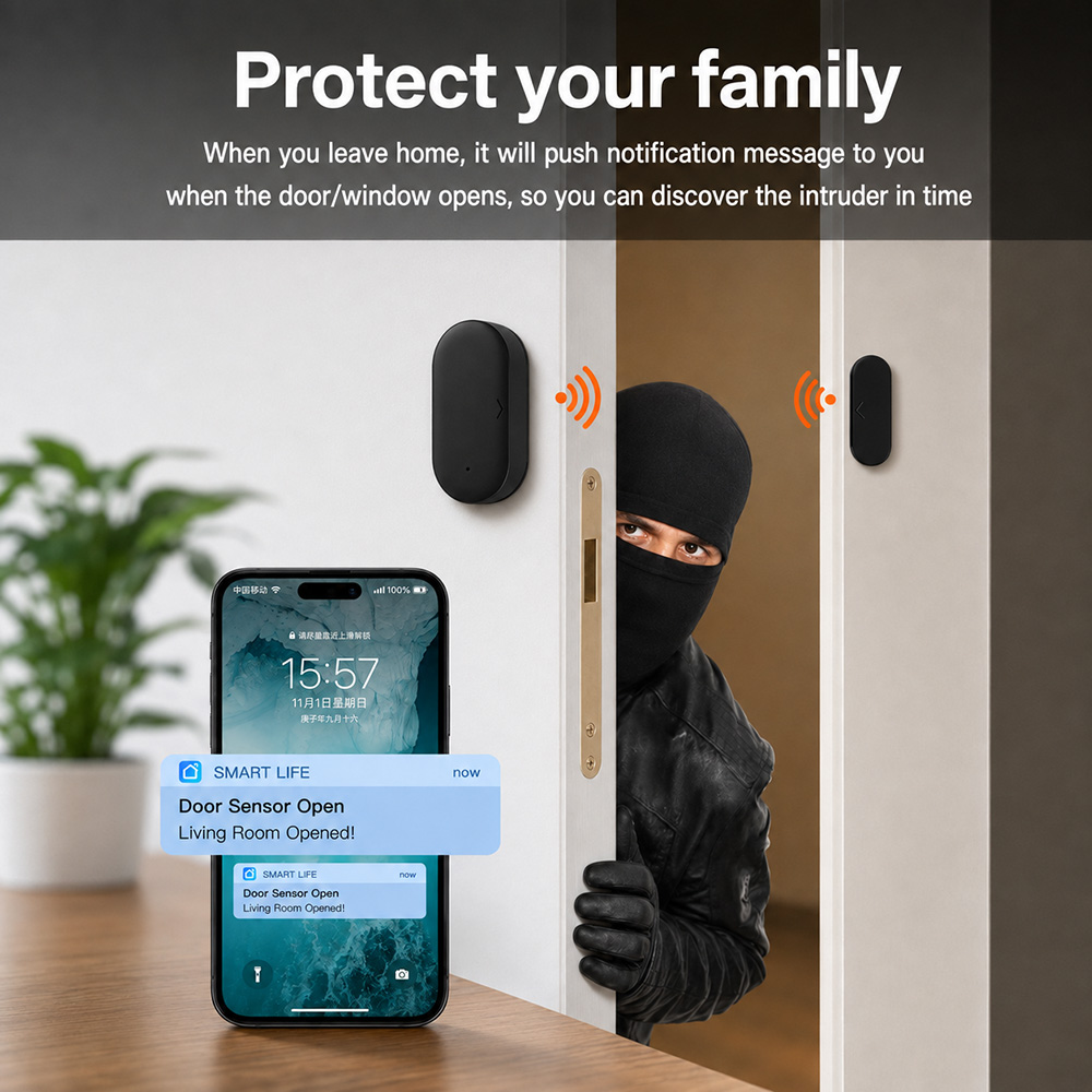 Sensor Kontak Pintu Jendela Mi - Smart Home News ulasan dan harga