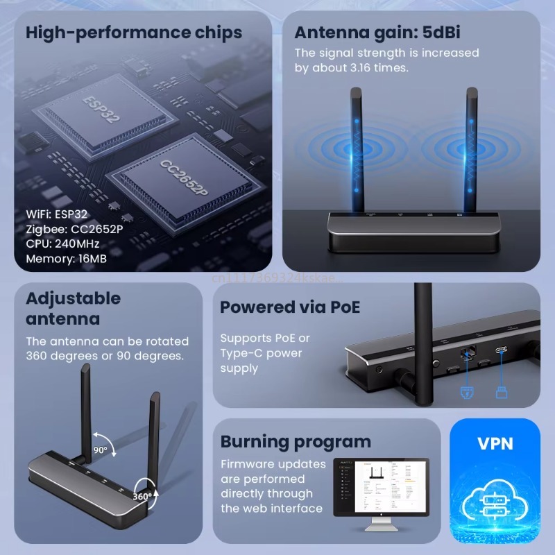 Zigbee 3.0 AutomationGateway,  - Smart Home Open Source ulasan dan harga