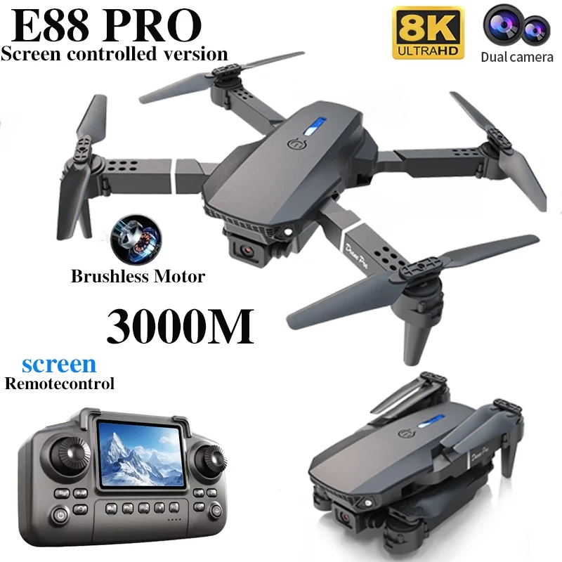 Drone Profesional E88 PRO deng - Smart Home Camera ulasan dan harga