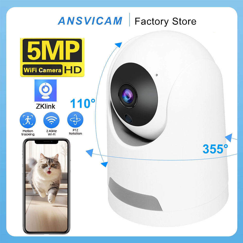 ANSVICAM 2K 5MP Kamera Keamana - Smart Home Windows App ulasan dan harga
