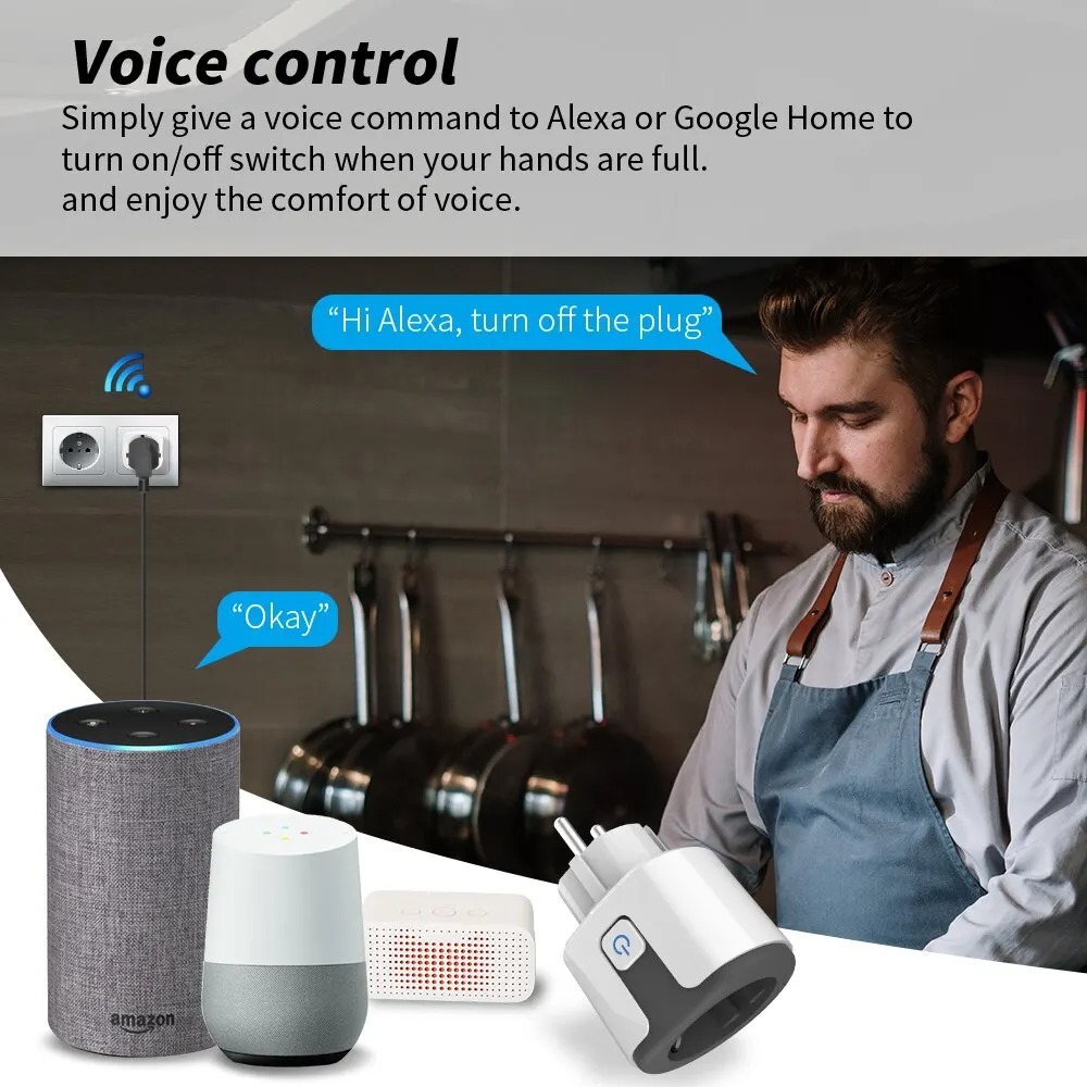 Stop Kontak Pintar WiFi EU, Be - Smart Home News ulasan dan harga