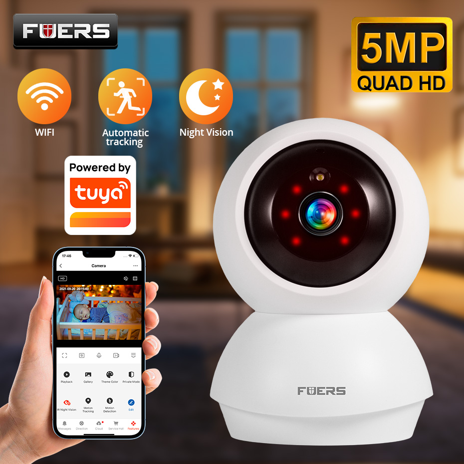 Kamera WiFi Fuers 5MP untuk Ru - Smart Home Windows App ulasan dan harga