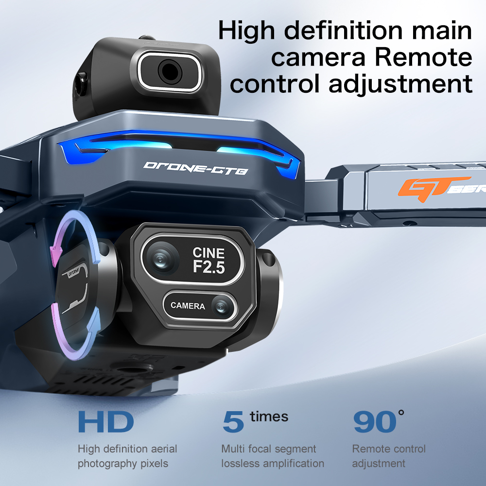 Drone RC GT8 HD BARU 4K Profes - Smart Home Camera ulasan dan harga