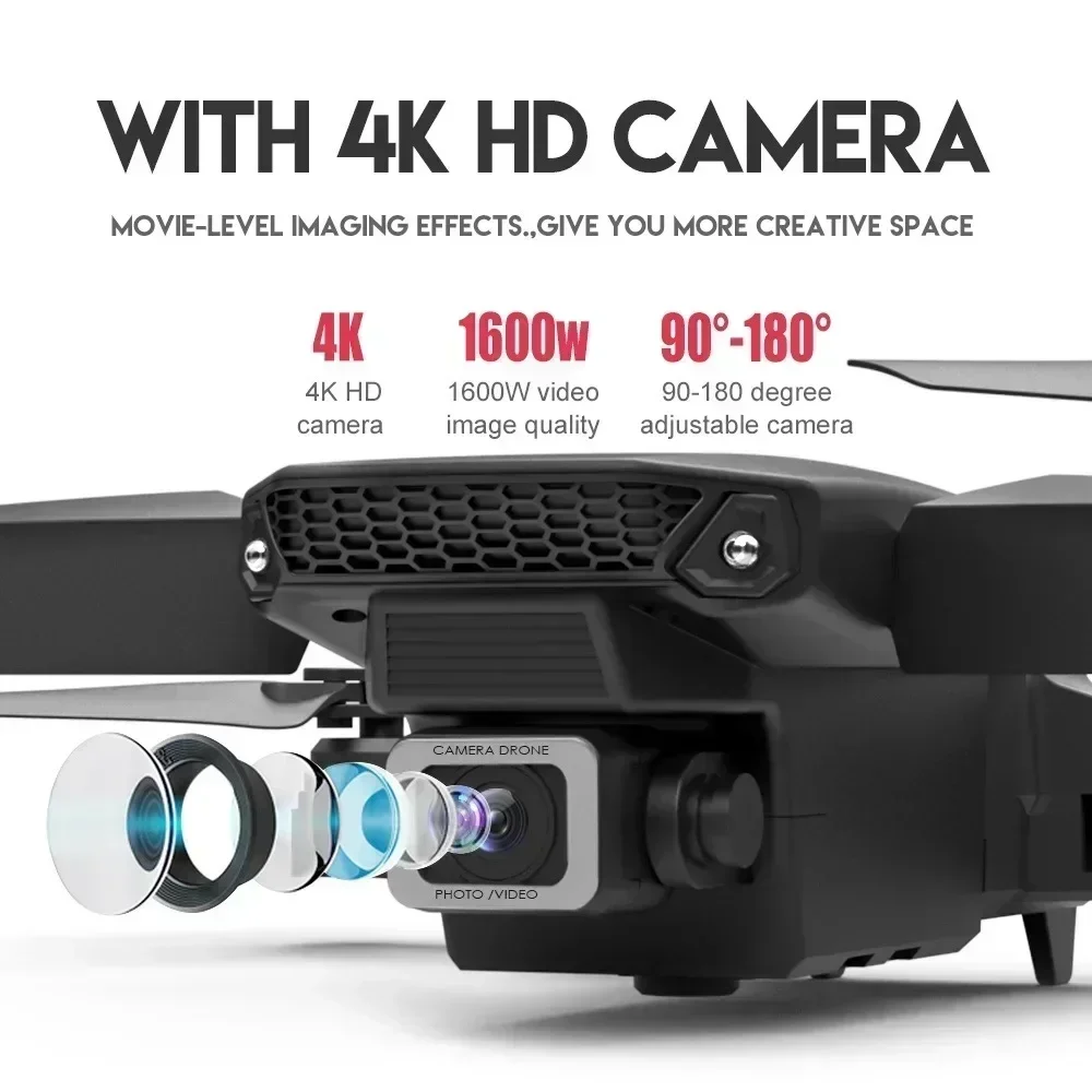 E88 Pro Drone FPV kamera sudut - Smart Home Camera ulasan dan harga