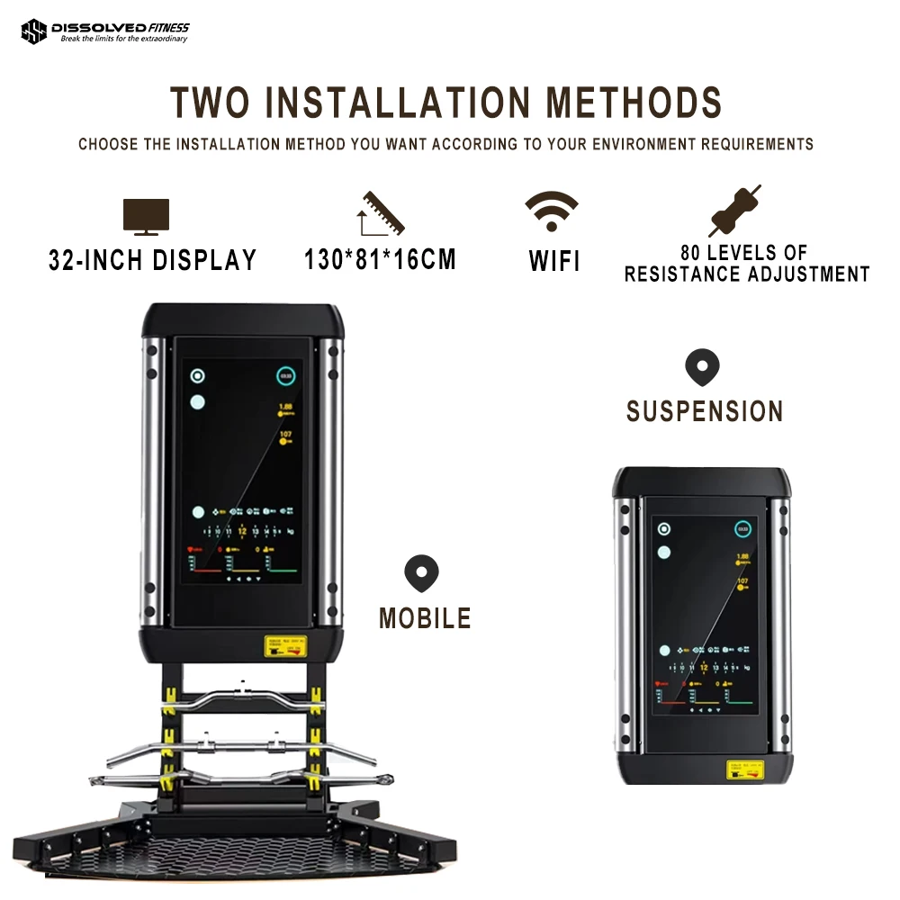 Cermin Latihan LCD AI Pintar y - Smart Home Gym ulasan dan harga