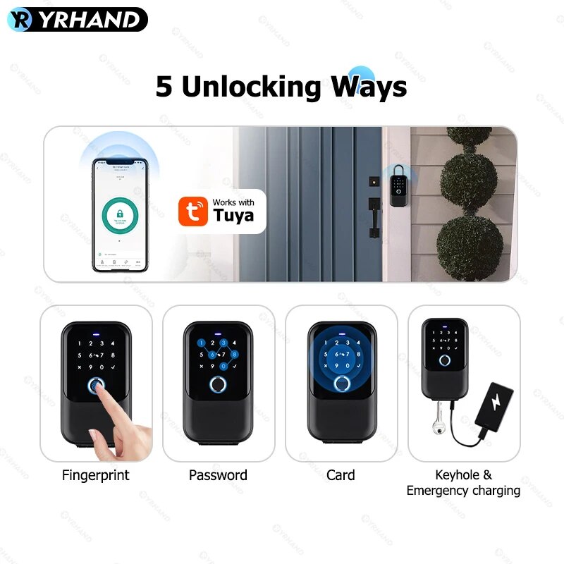 TTlock kotak kunci cerdas, kun - Smart Home Keyestudio ulasan dan harga