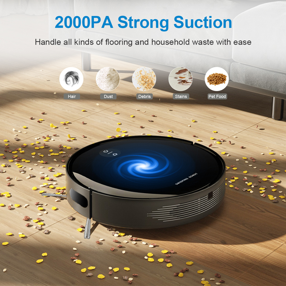 Robot Vacuum Pintar dengan Pen - Smart Home Robot ulasan dan harga