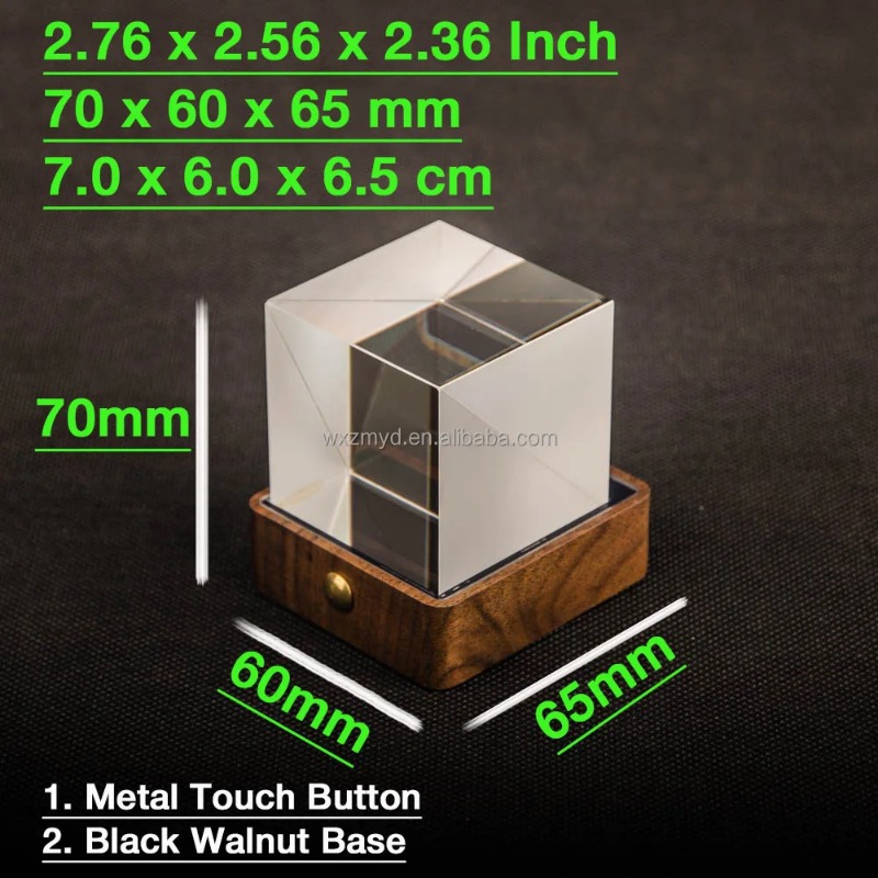 Jam Hologram Pintar Besar, Kub - Smart Home Network Rack ulasan dan harga