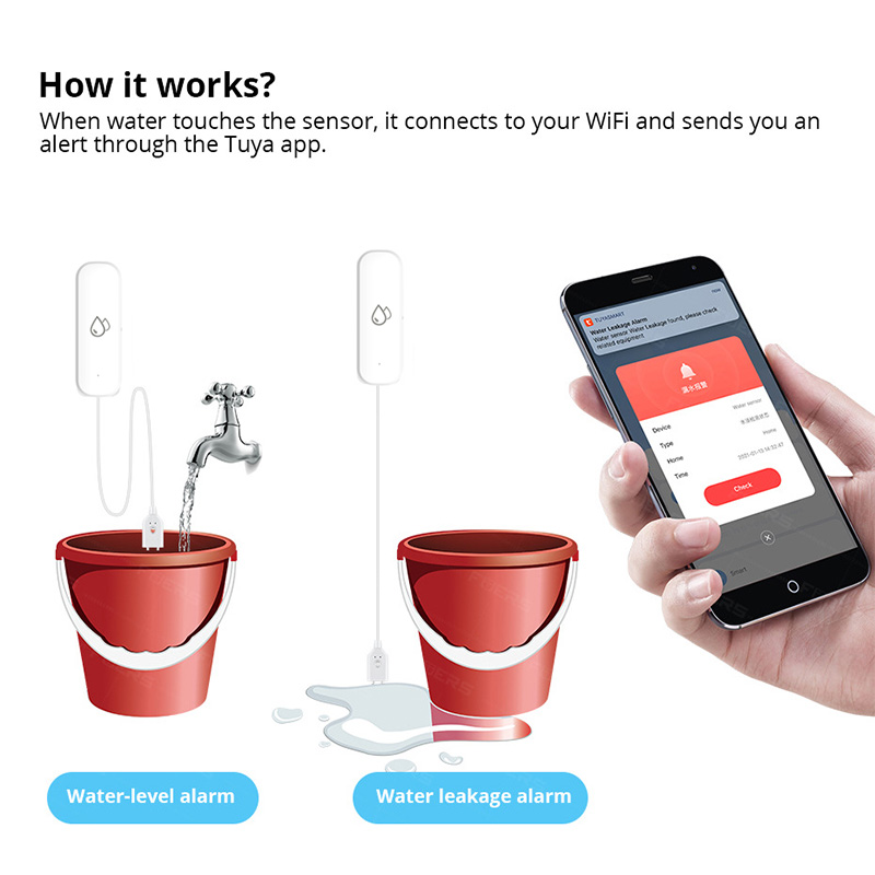 Sensor Alarm Kebocoran Air WiF - Smart Home News ulasan dan harga