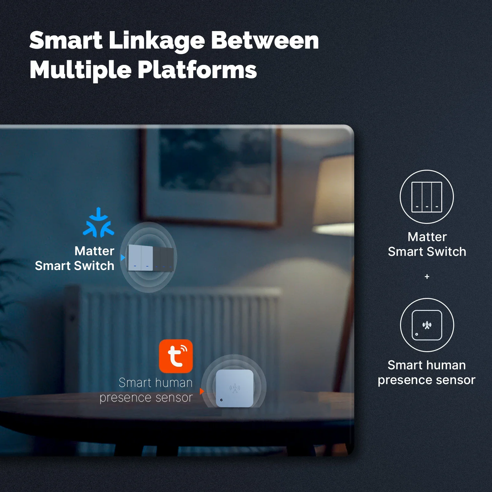 MOES Matter Tuya WiFi Sakelar  - Smart Home Remote ulasan dan harga