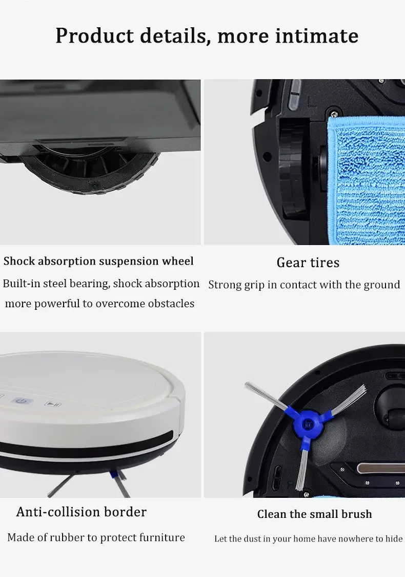Penyedot Debu Robot, Kontrol J - Smart Home Robot ulasan dan harga
