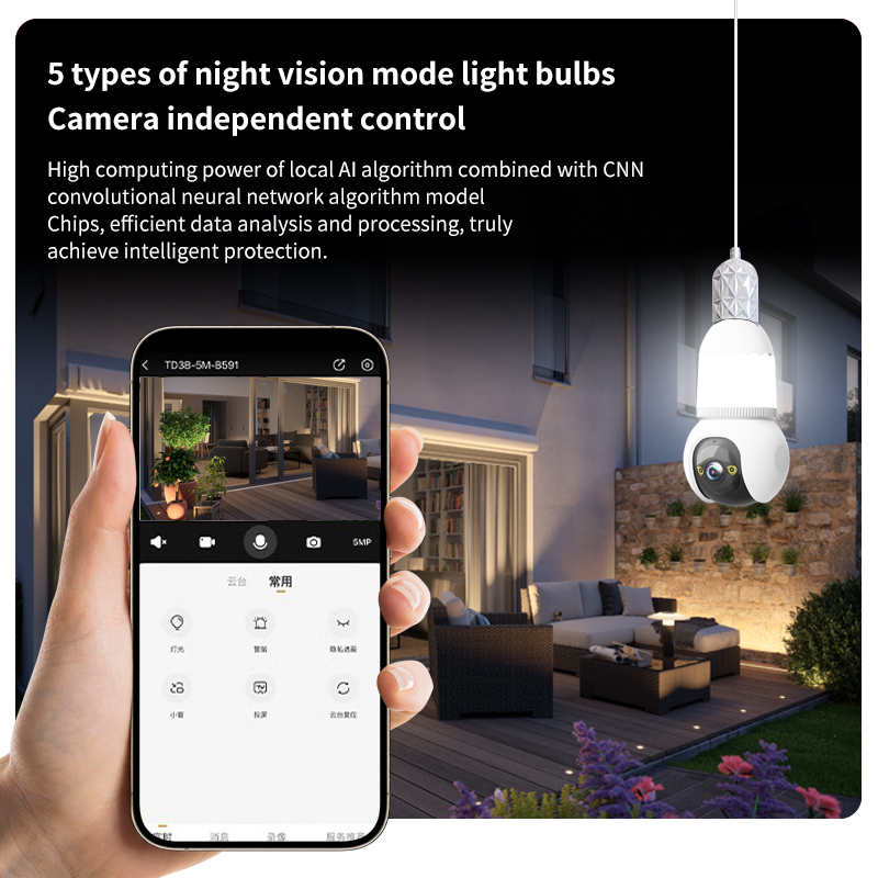 Kamera Dome IP PTZ Nirkabel Be - Smart Home Windows App ulasan dan harga