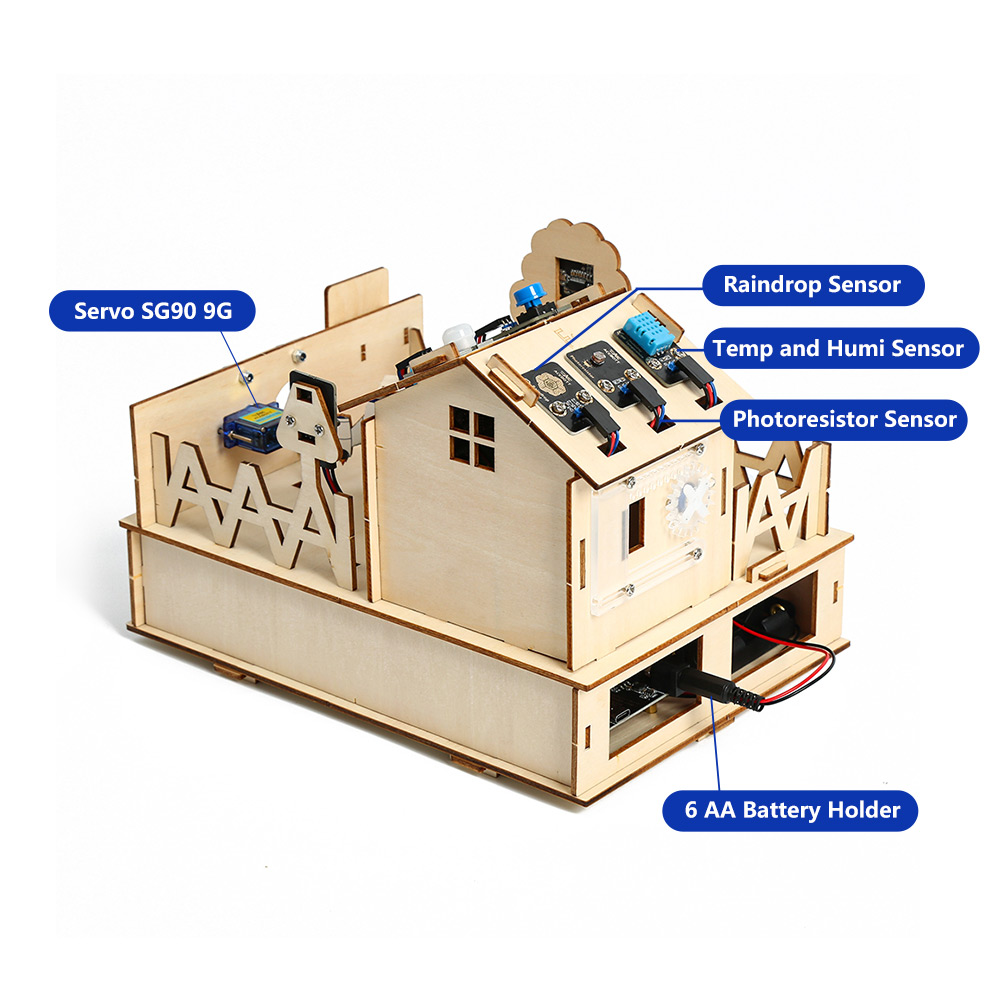 ACEBOTT Kit rumah cerdas DIY u - Smart Home Keyestudio ulasan dan harga