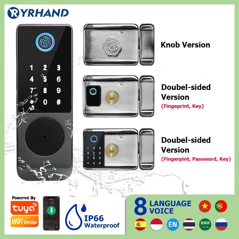 Tuya Kunci Pintar Tahan Air Wi - Smart Home Keyestudio ulasan dan harga