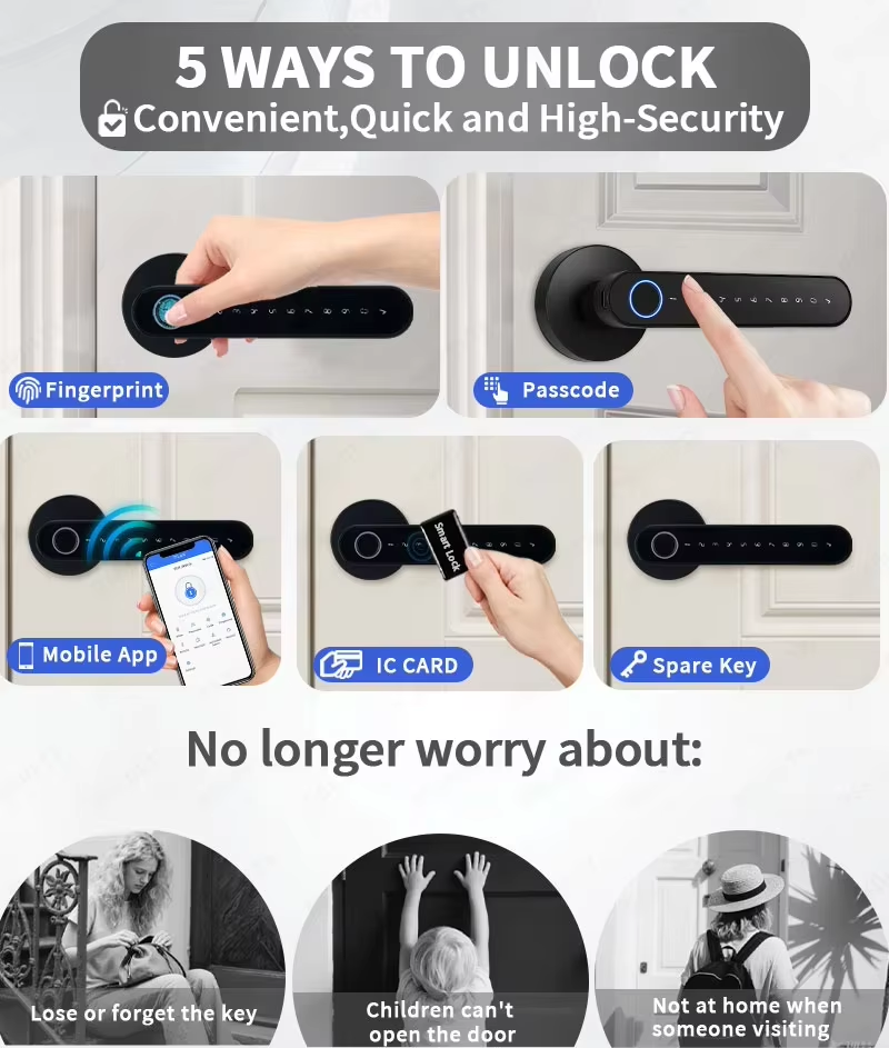 TTLock Smart Digital Door Lock - Smart Home Keyestudio ulasan dan harga